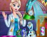 Elsa Oyuncak Fabrikası Oyunu Oyna